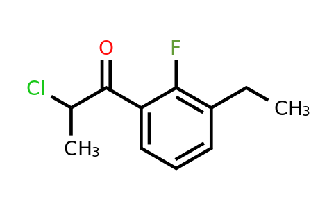 1803726-53-5 | 2-Chloro-1-(3-ethyl-2-fluorophenyl)propan-1-one