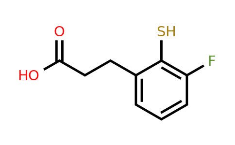 1803726-68-2 | 3-Fluoro-2-mercaptophenylpropanoic acid