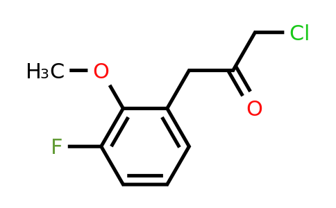 1803727-07-2 | 1-Chloro-3-(3-fluoro-2-methoxyphenyl)propan-2-one
