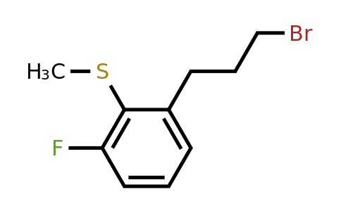 1803727-14-1 | 2-(3-Bromopropyl)-6-fluorothianisole