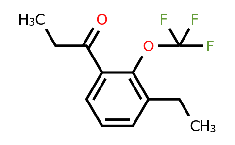 1803727-25-4 | 1-(3-Ethyl-2-(trifluoromethoxy)phenyl)propan-1-one