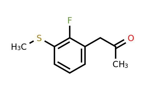 1803727-34-5 | 1-(2-Fluoro-3-(methylthio)phenyl)propan-2-one