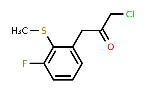 1803727-46-9 | 1-Chloro-3-(3-fluoro-2-(methylthio)phenyl)propan-2-one