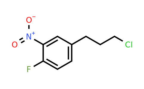 1803727-67-4 | 1-(3-Chloropropyl)-4-fluoro-3-nitrobenzene