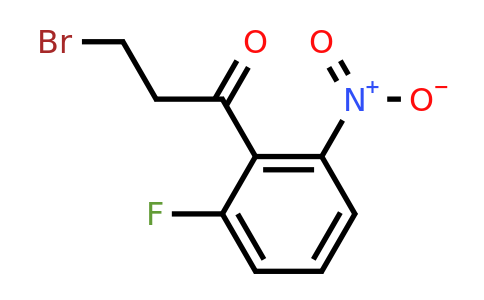 1803727-77-6 | 3-Bromo-1-(2-fluoro-6-nitrophenyl)propan-1-one
