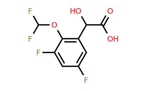 1803728-24-6 | 3,5-Difluoro-2-(difluoromethoxy)mandelic acid