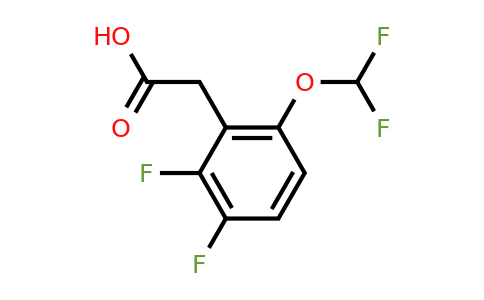 1803728-25-7 | 2,3-Difluoro-6-(difluoromethoxy)phenylacetic acid