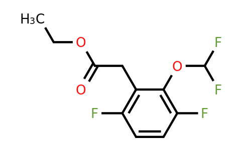 1803728-29-1 | Ethyl 3,6-difluoro-2-(difluoromethoxy)phenylacetate
