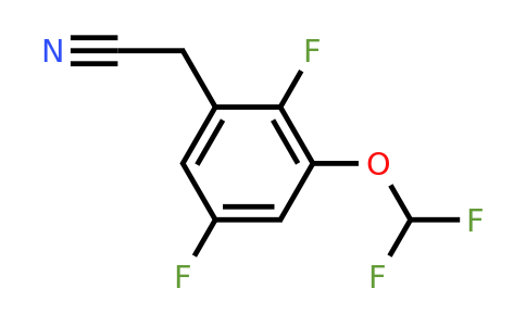 1803728-37-1 | 2,5-Difluoro-3-(difluoromethoxy)phenylacetonitrile