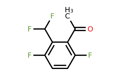 1803728-46-2 | 3',6'-Difluoro-2'-(difluoromethyl)acetophenone