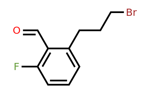 1803728-54-2 | 2-(3-Bromopropyl)-6-fluorobenzaldehyde