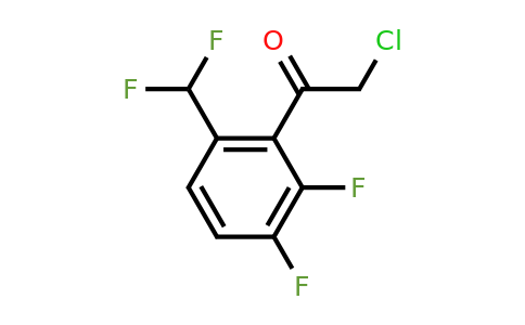 1803728-68-8 | 2',3'-Difluoro-6'-(difluoromethyl)phenacyl chloride
