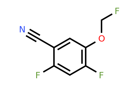 1803729-04-5 | 2,4-Difluoro-5-(fluoromethoxy)benzonitrile
