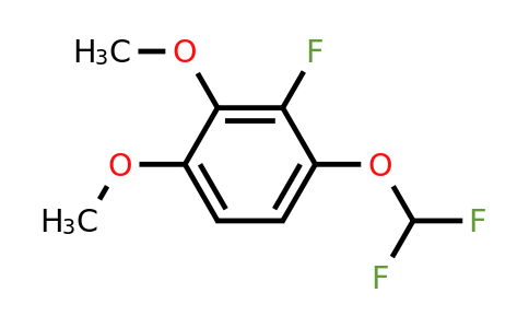 1803729-30-7 | 1-Difluoromethoxy-3,4-dimethoxy-2-fluorobenzene