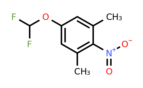 1803729-34-1 | 1-Difluoromethoxy-3,5-dimethyl-4-nitrobenzene