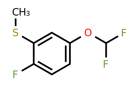 1803729-50-1 | 5-Difluoromethoxy-2-fluorothioanisole