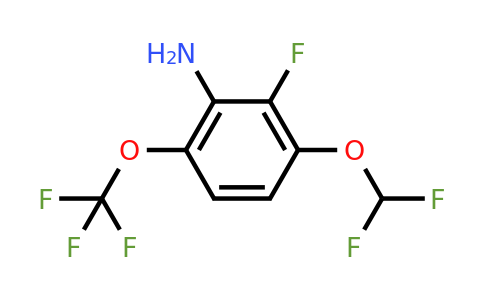 1803729-52-3 | 3-Difluoromethoxy-2-fluoro-6-(trifluoromethoxy)aniline