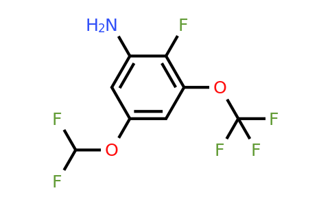 1803729-53-4 | 5-Difluoromethoxy-2-fluoro-3-(trifluoromethoxy)aniline