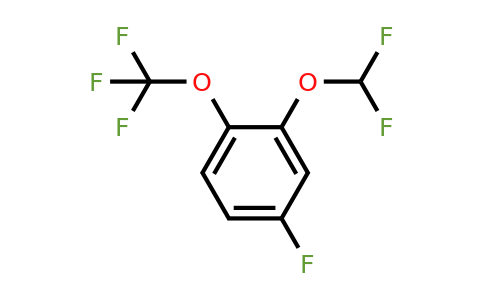 1803729-54-5 | 1-Difluoromethoxy-5-fluoro-2-(trifluoromethoxy)benzene