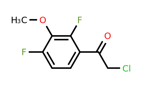 1803729-68-1 | 2',4'-Difluoro-3'-methoxyphenacyl chloride