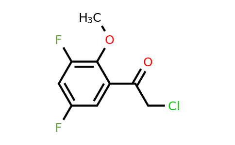 1803729-70-5 | 3',5'-Difluoro-2'-methoxyphenacyl chloride