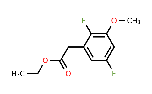 1803729-72-7 | Ethyl 2,5-difluoro-3-methoxyphenylacetate