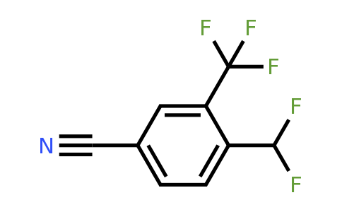 1803729-83-0 | 4-Difluoromethyl-3-(trifluoromethyl)benzonitrile