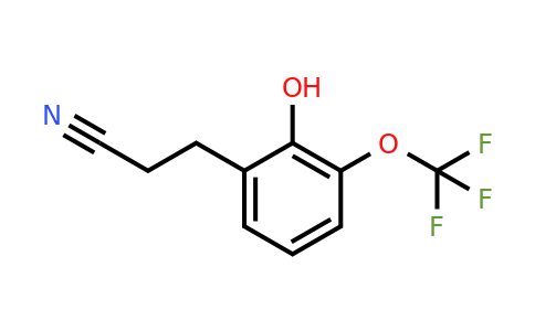 1803729-88-5 | 3-(2-Hydroxy-3-(trifluoromethoxy)phenyl)propanenitrile