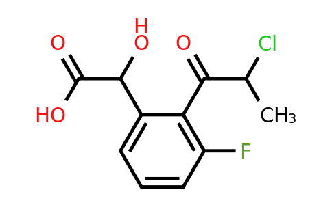 1803730-27-9 | 2-(2-Chloropropanoyl)-3-fluoromandelic acid