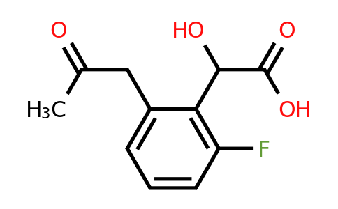 1803730-37-1 | 2-Fluoro-6-(2-oxopropyl)mandelic acid