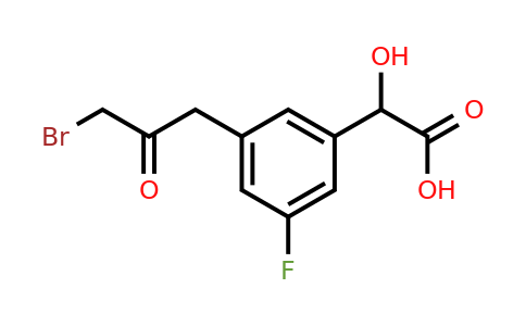 1803730-47-3 | 3-(3-Bromo-2-oxopropyl)-5-fluoromandelic acid