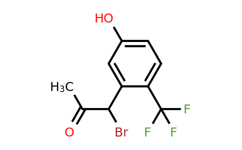 1803730-75-7 | 3-(1-Bromo-2-oxopropyl)-4-(trifluoromethyl)phenol
