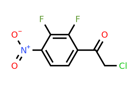 1803730-90-6 | 2',3'-Difluoro-4'-nitrophenacyl chloride