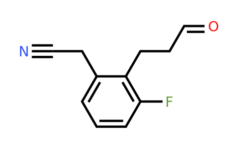1803730-91-7 | 3-Fluoro-2-(3-oxopropyl)phenylacetonitrile