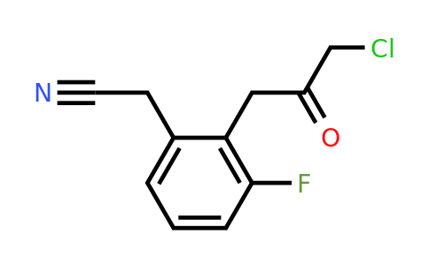 1803731-31-8 | 2-(3-Chloro-2-oxopropyl)-3-fluorophenylacetonitrile