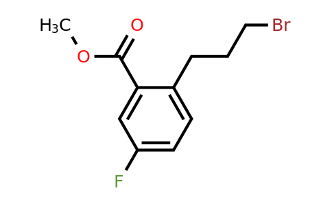 1803731-59-0 | Methyl 2-(3-bromopropyl)-5-fluorobenzoate