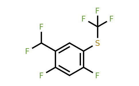 1803732-17-3 | 2,4-Difluoro-5-(trifluoromethylthio)benzodifluoride