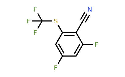 1803732-52-6 | 2,4-Difluoro-6-(trifluoromethylthio)benzonitrile