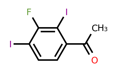 1803733-67-6 | 2',4'-Diiodo-3'-fluoroacetophenone
