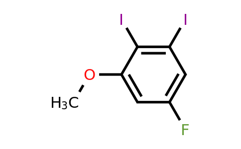 1803733-86-9 | 2,3-Diiodo-5-fluoroanisole