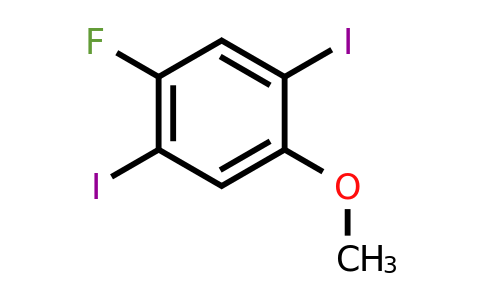 1803733-94-9 | 2,5-Diiodo-4-fluoroanisole
