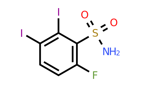 1803734-48-6 | 2,3-Diiodo-6-fluorobenzenesulfonamide