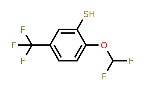 1803734-99-7 | 2-Difluoromethoxy-5-(trifluoromethyl)thiophenol
