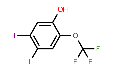 1803735-13-8 | 4,5-Diiodo-2-(trifluoromethoxy)phenol