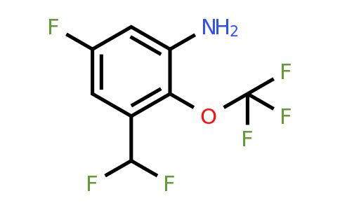 1803735-51-4 | 3-Difluoromethyl-5-fluoro-2-(trifluoromethoxy)aniline