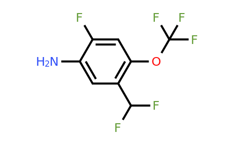 1803735-56-9 | 5-Difluoromethyl-2-fluoro-4-(trifluoromethoxy)aniline