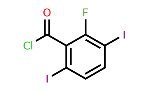 1803735-87-6 | 3,6-Diiodo-2-fluorobenzoylchloride