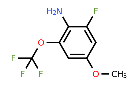 1803735-97-8 | 2-Fluoro-4-methoxy-6-(trifluoromethoxy)aniline