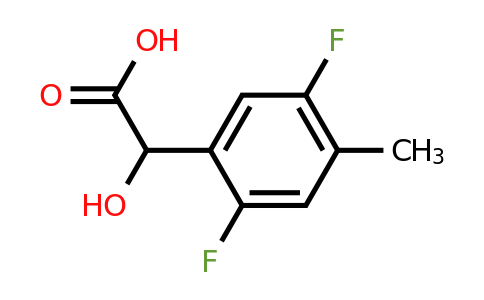 1803736-00-6 | 2,5-Difluoro-4-methylmandelic acid