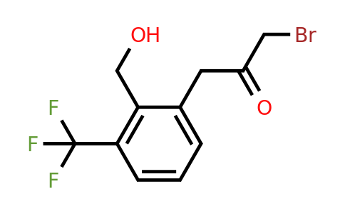 1803736-16-4 | 2-(3-Bromo-2-oxopropyl)-6-(trifluoromethyl)benzylalcohol